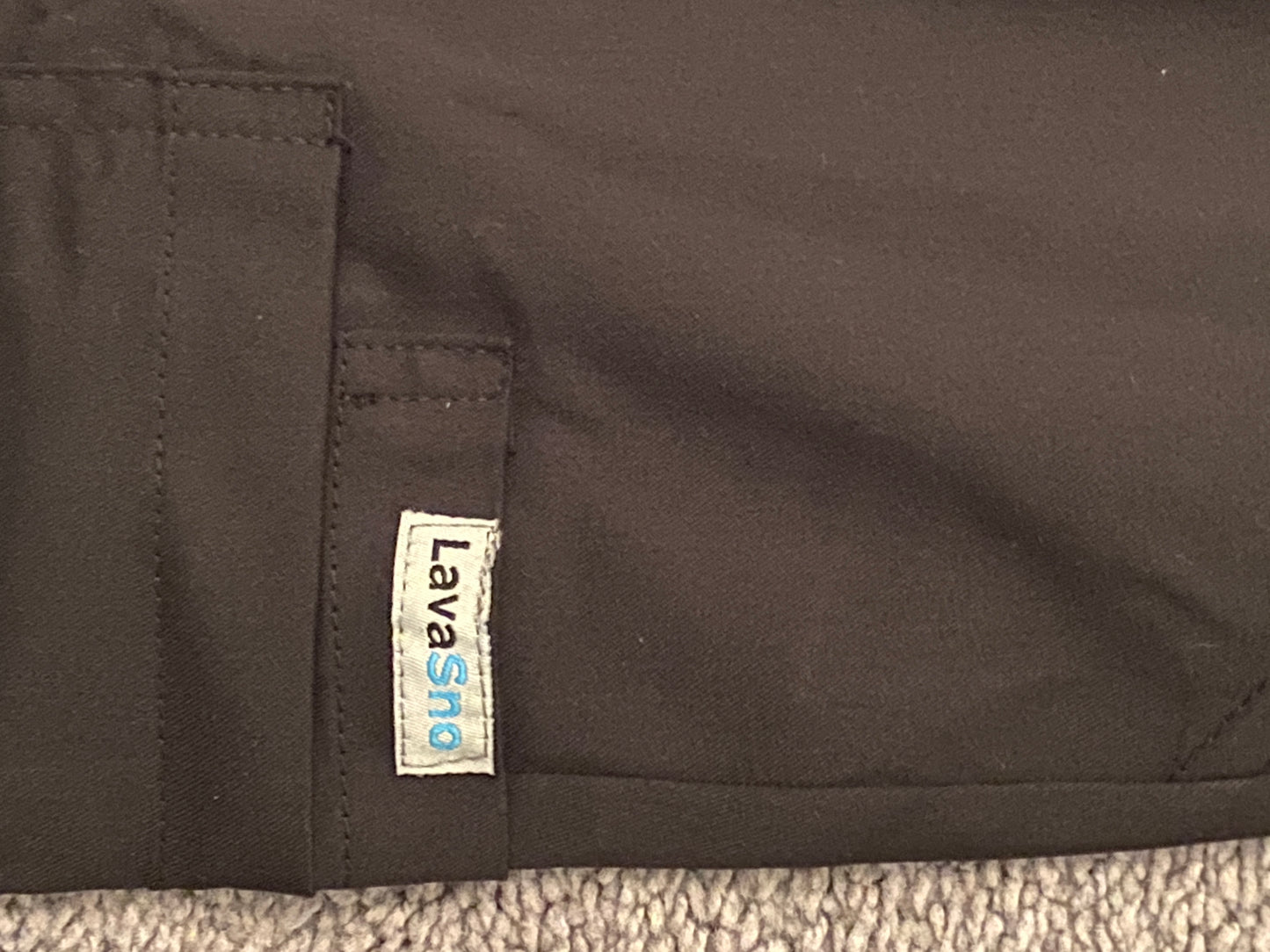 LavaSno Navy Blue Women's Scrub Top and Jogger bottom