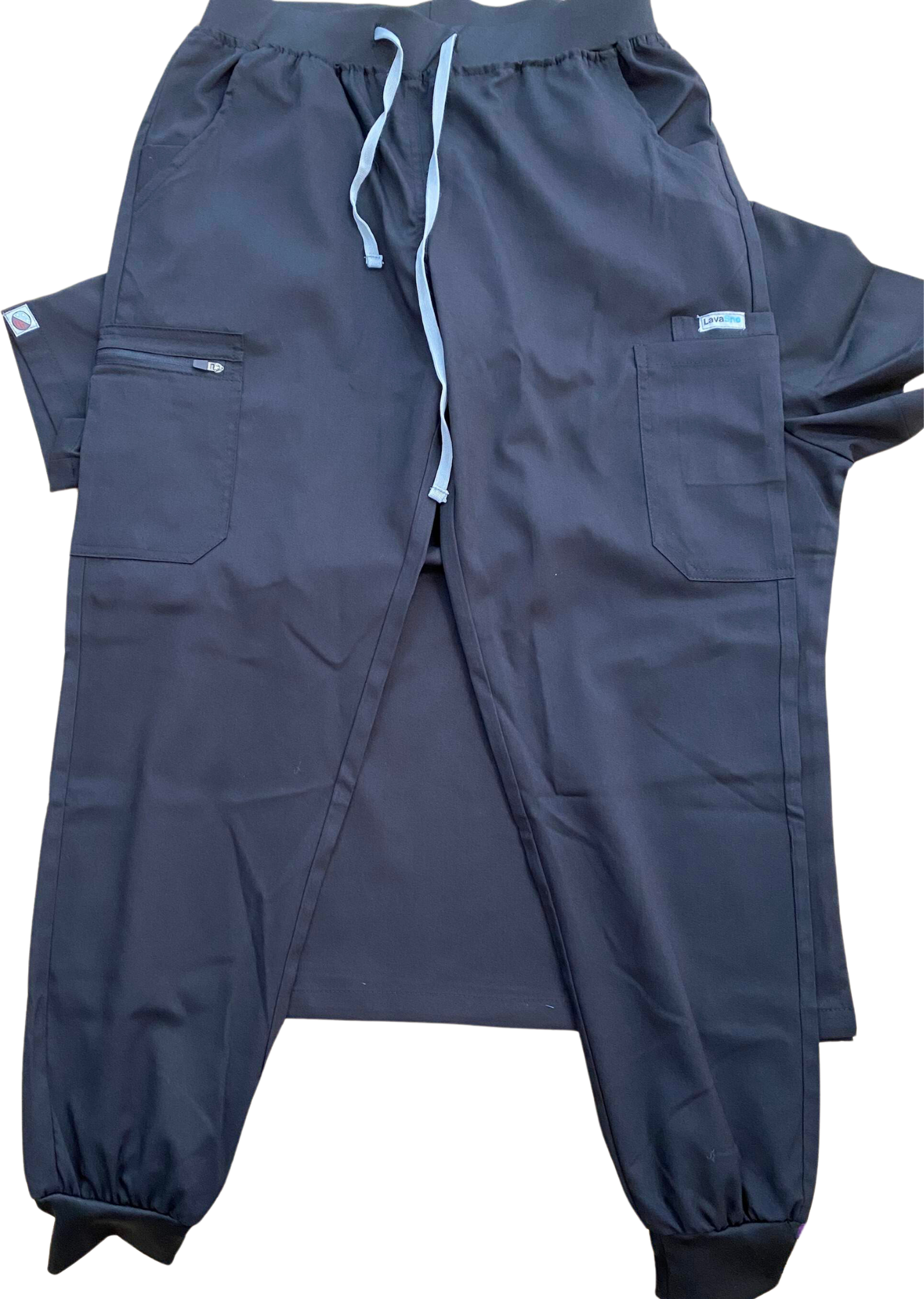 LavaSno Turquoise Women's Scrub Top and Jogger bottom